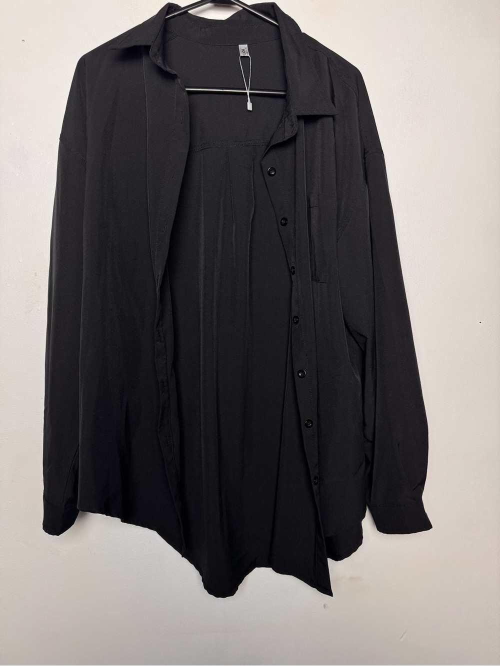 Brand new Black button up Size-Xl
